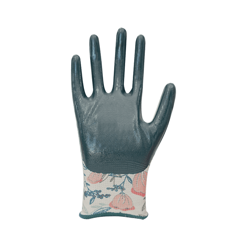 Farbiger Innenschuh aus 13G-Polyester mit Nitrilbeschichtung Farbiger Innenschuh aus 13G-Polyester mit Nitrilbeschichtung